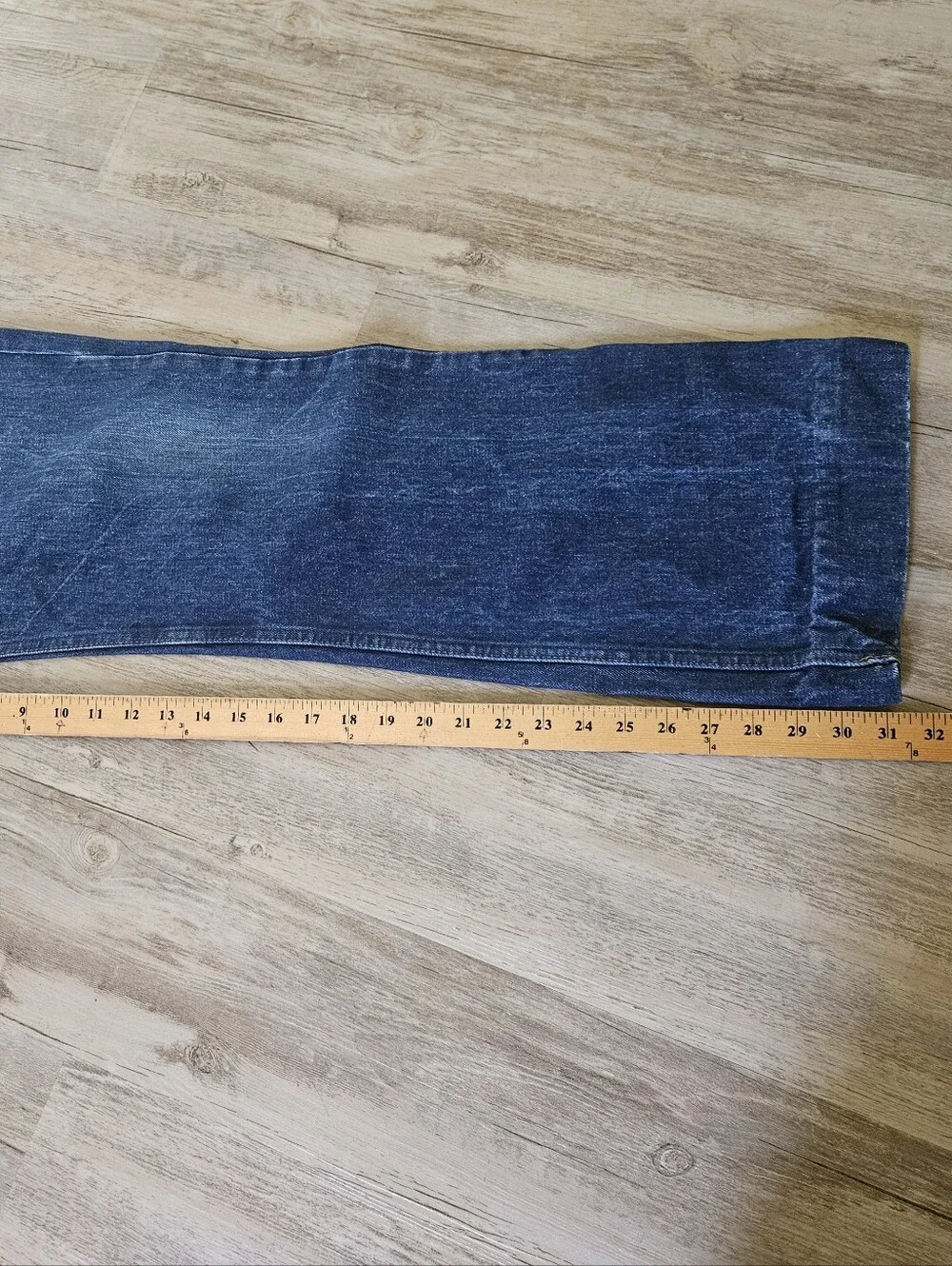 Vintage Levi's 517 Men's Blue Orange Tab Bootcut Jeans 36x33 80's Made In U.S.A